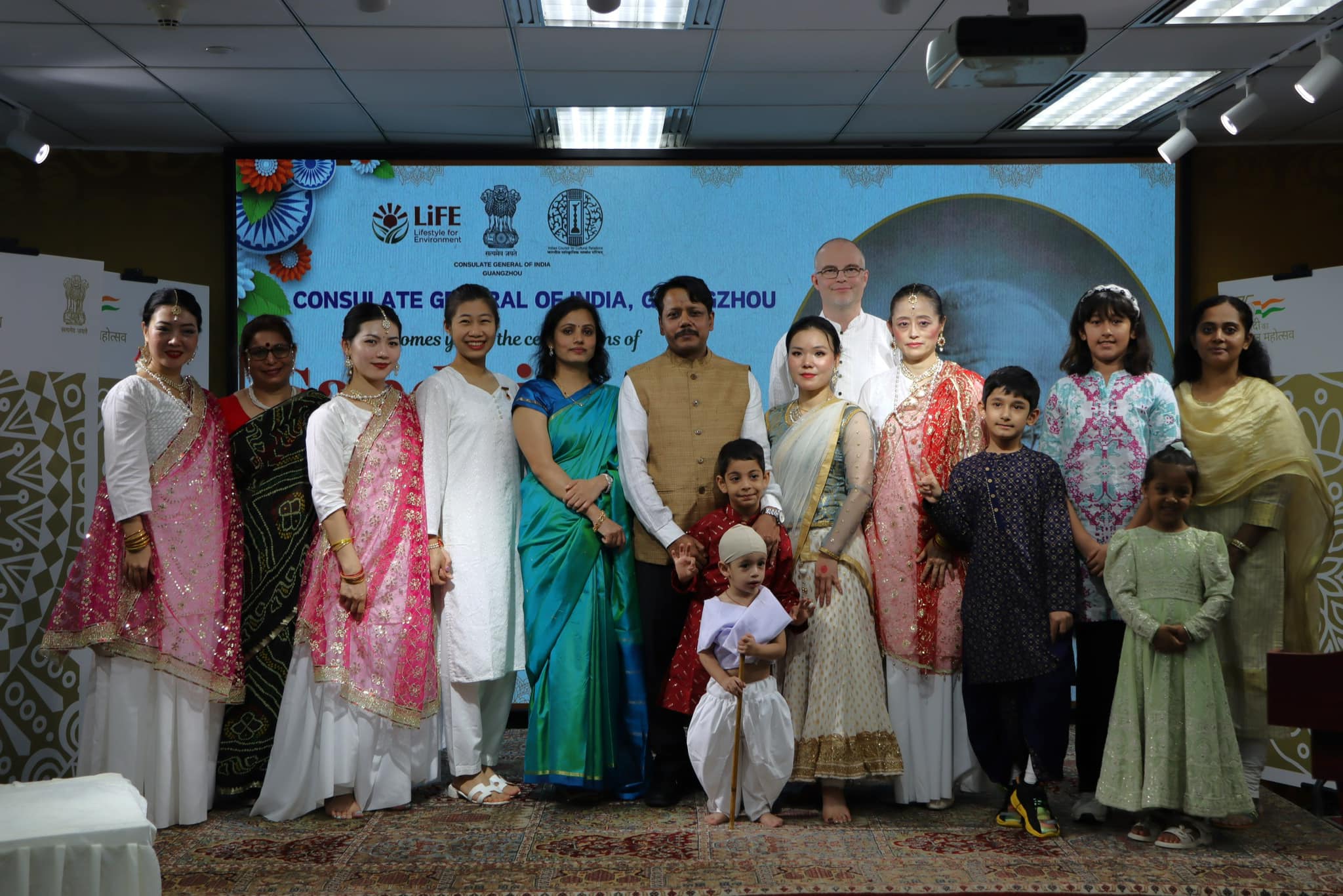 Celebrations of Gandhi Jayanti 2024 at the Consulate General of India, Guangzhou on 2 October 2024